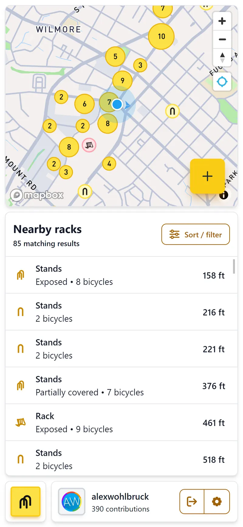 Rack Finder preview